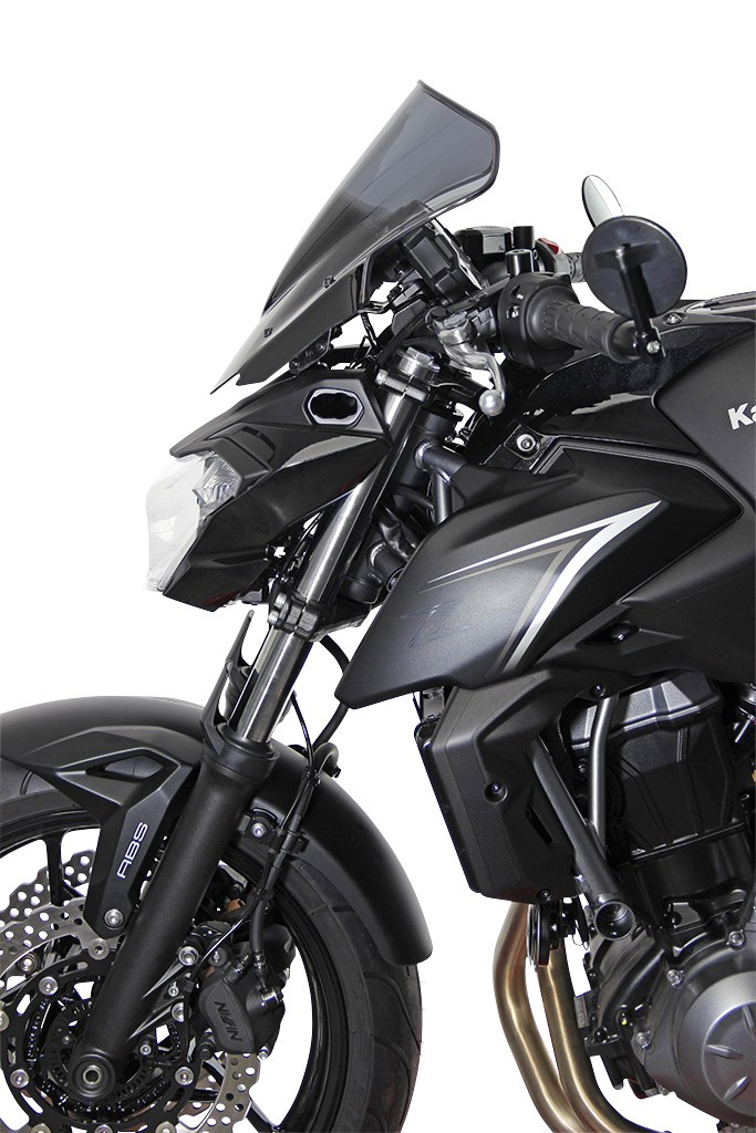 Szyba motocyklowa MRA KAWASAKI Z 650 ER650H , ER650HA2 2017-2019, forma NRN, przyciemniana