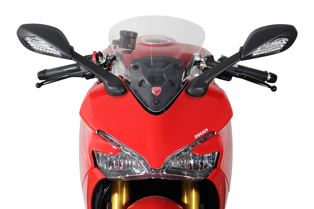 Szyba motocyklowa MRA DUCATI SUPERSPORT 950 /S VA 2021-, forma OM, czarna