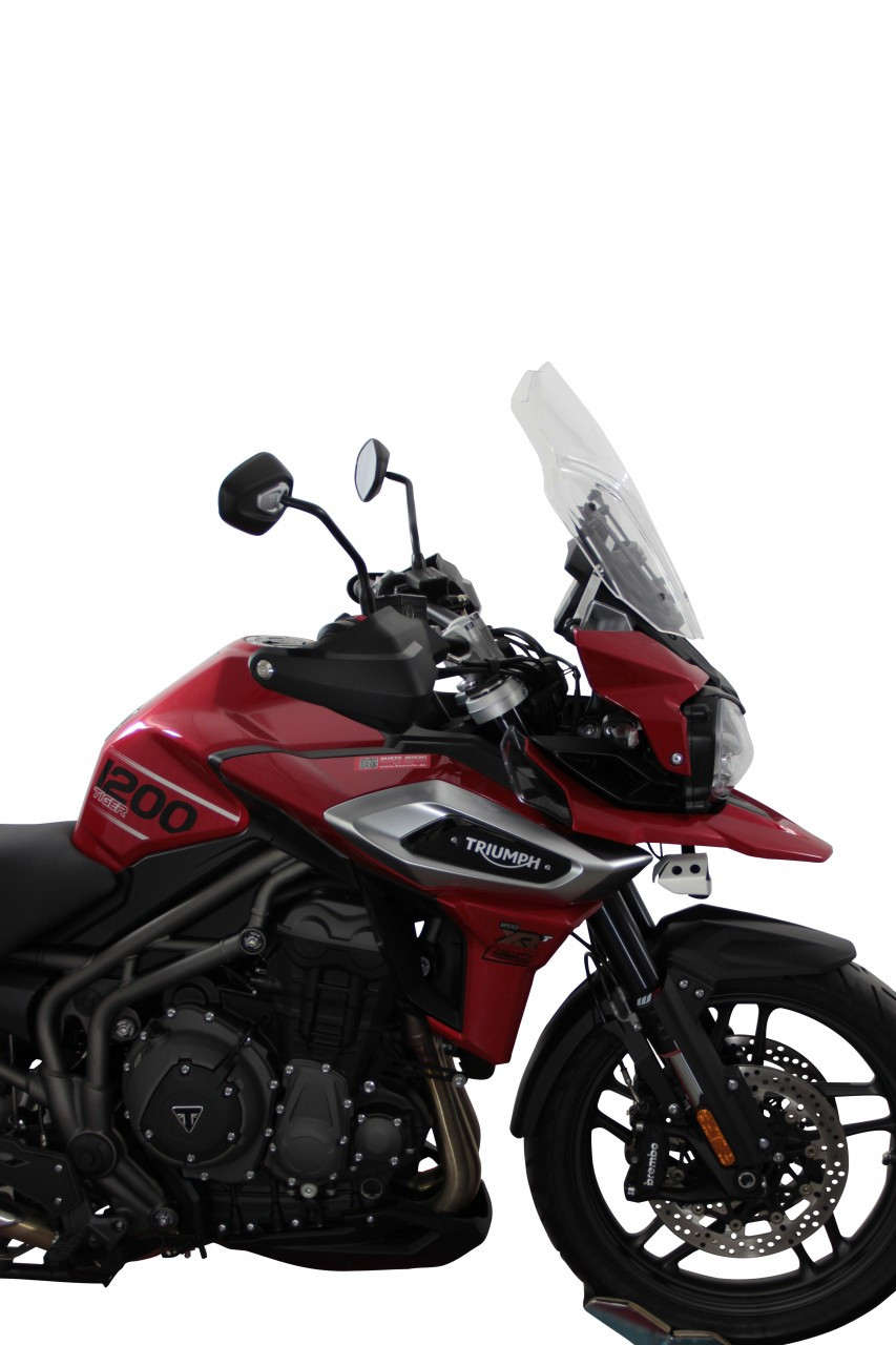 Szyba motocyklowa MRA TRIUMPH TIGER 1200 /XC /XR V201 , V301 2016-2021, forma TM, bezbarwna