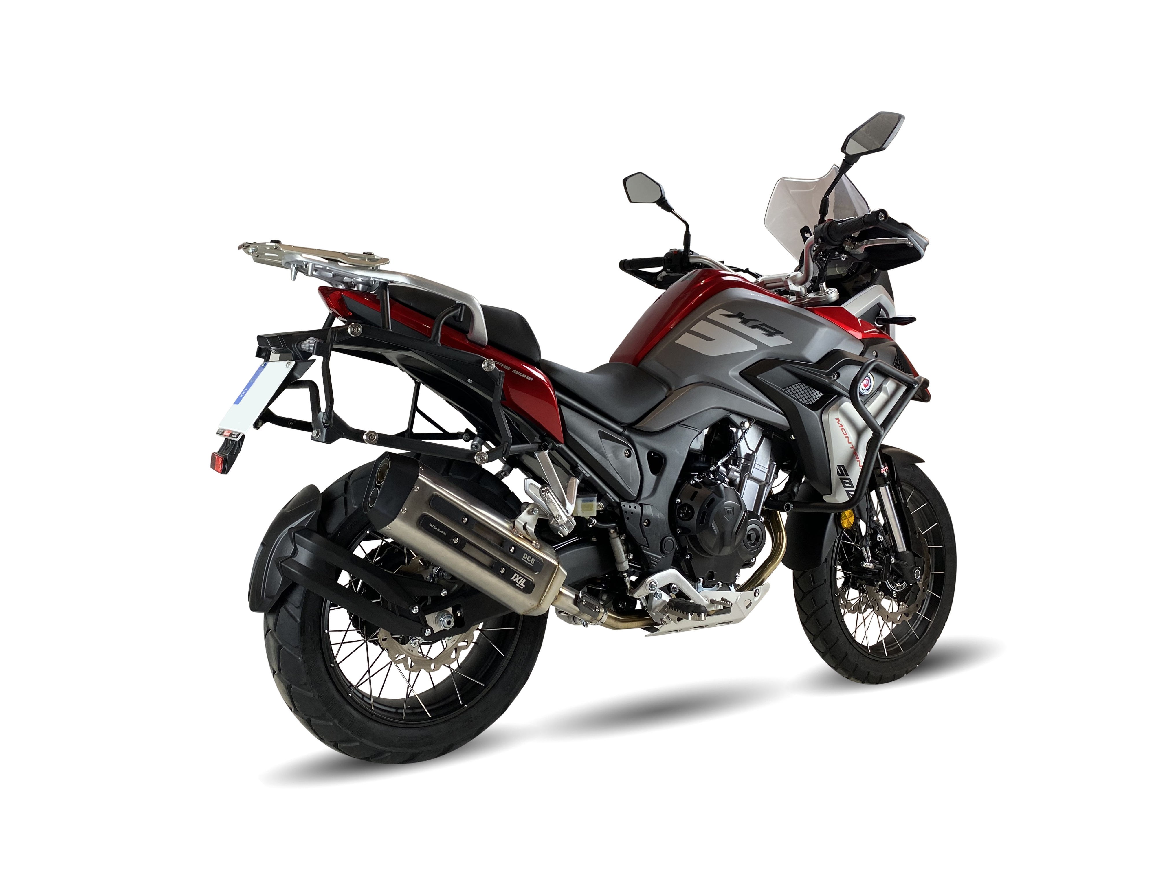 Tłumik IXIL MACBOR MONTANA XR5 500 20-22 (KY500X) typ MXT (waga: 4920g, długość: 540 mm., materiał: Inox AISI304, kolor: Black p