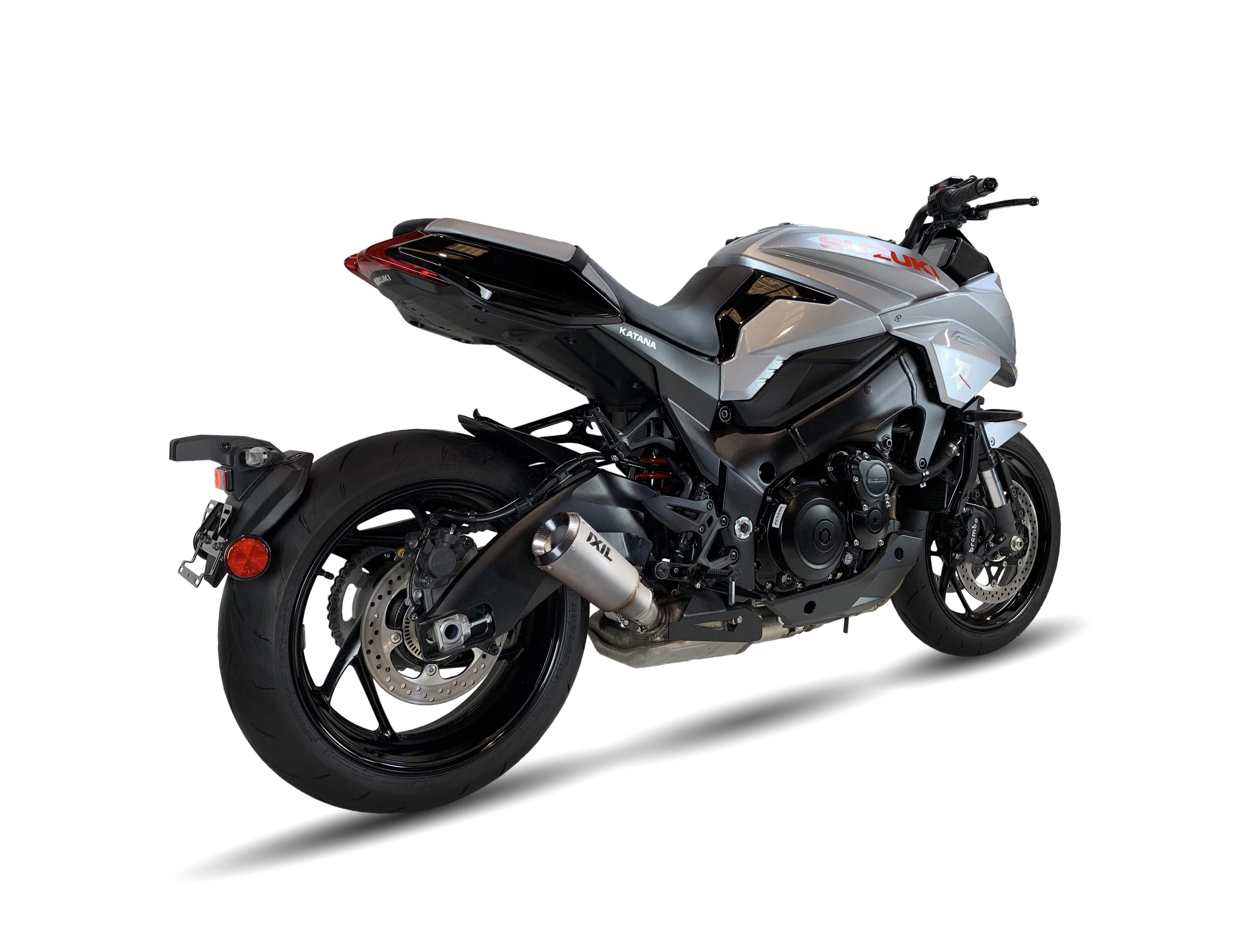 Tłumik IXIL SUZUKI GSX 1000 S - F 17-20 (WDG0) typ RC (waga: 800g, długość: 230 mm., materiał: Inox AISI304, kolor: Bright resin