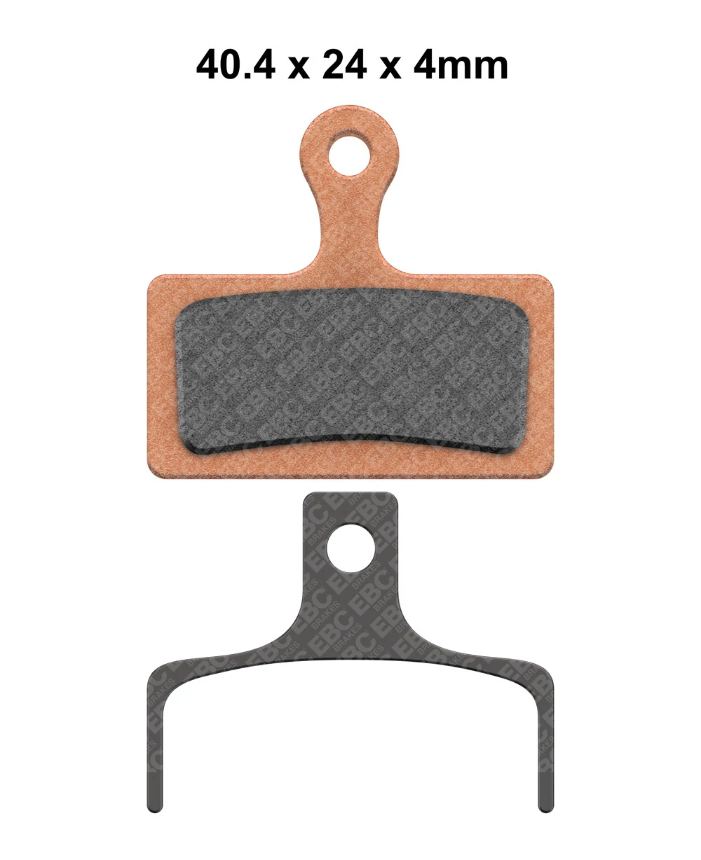 CFA614R - Klocki hamulcowe rowerowe (organiczne wyczynowe) EBC Brakes