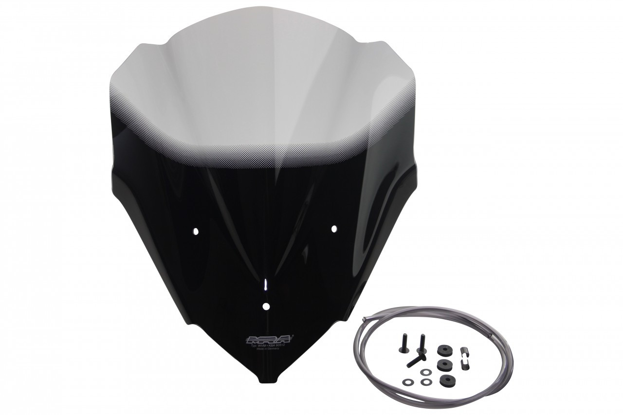 Szyba motocyklowa MRA BMW S1000 R K10 2014-2020, forma R, przyciemniana