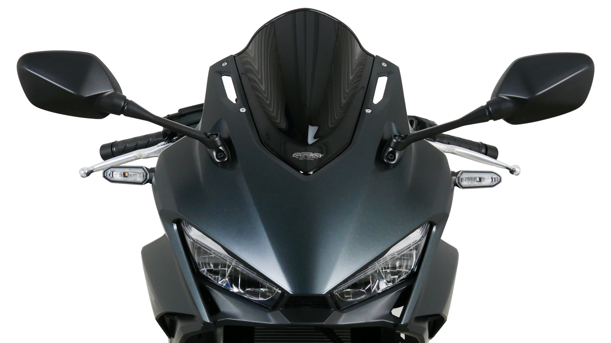 Szyba motocyklowa MRA HONDA CBR 500 R 2019-, forma R, czarna