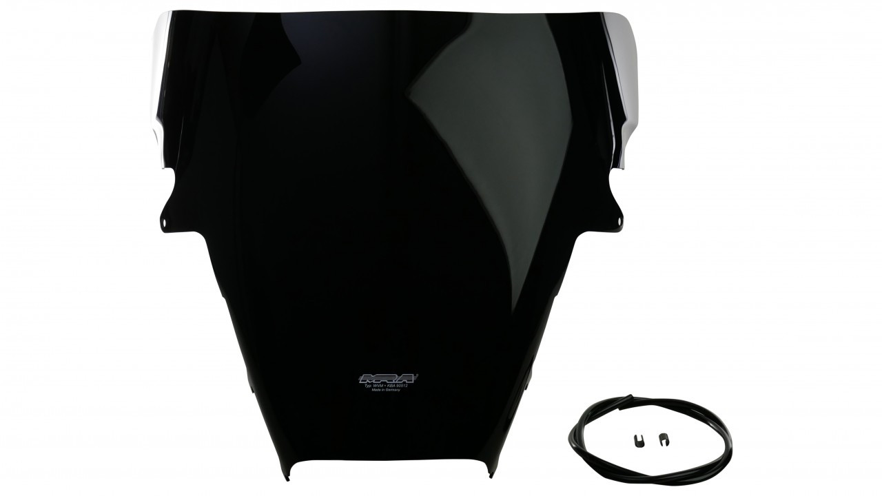 Szyba motocyklowa MRA OT HONDA VFR 800 RC46 1998-2001, forma ON, czarna