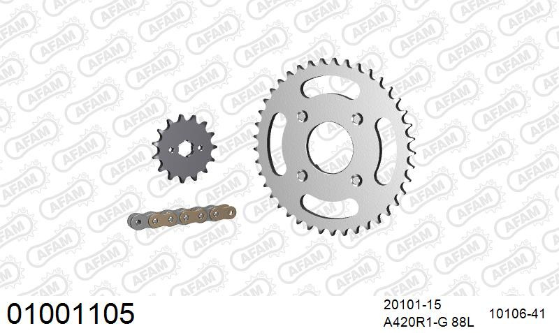 Zestaw napędowy AFAM do HONDA ST 50 J,K