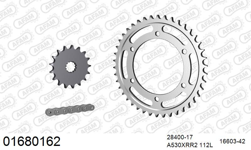 Zestaw napędowy AFAM do KAWASAKI VN 800 Classic B1,B2,B3,B4,B5,B6,B7,B8,B9,B10,B6F