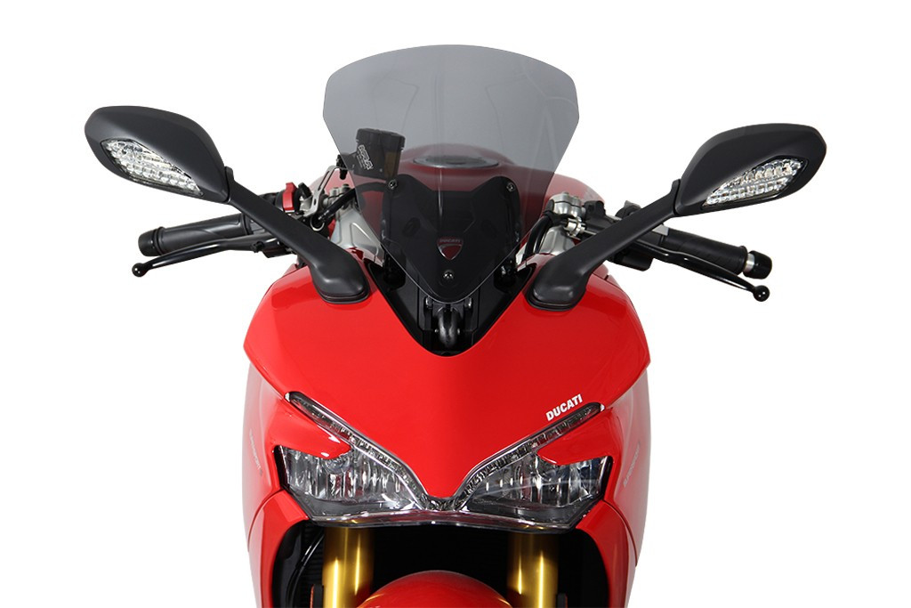 Szyba motocyklowa MRA DUCATI SUPERSPORT 950 /S VA 2021-, forma SM, czarna