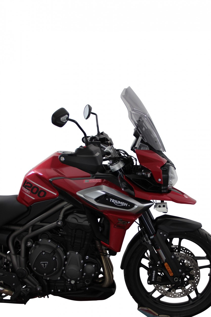 Szyba motocyklowa MRA TRIUMPH TIGER 1200 /XC /XR V201 , V301 2016-2021, forma TM, przyciemniana