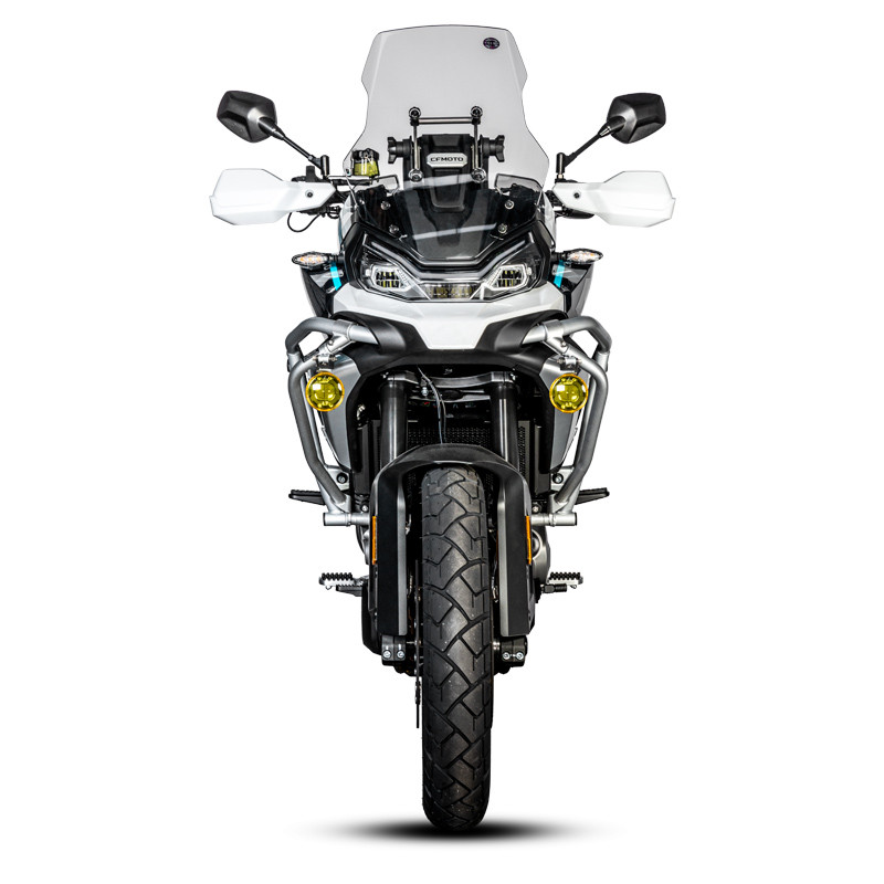 LOBOO Gmole boczne oraz osłony chłodnicy do CFMOTO 700MT ADV (2025-) srebrne