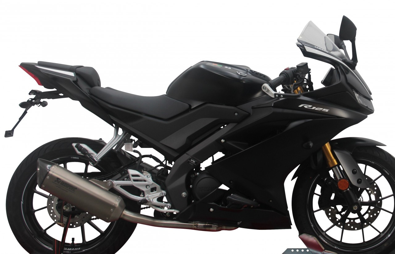 Szyba motocyklowa MRA YAMAHA YZF R125 2019-2022, forma R, bezbarwna