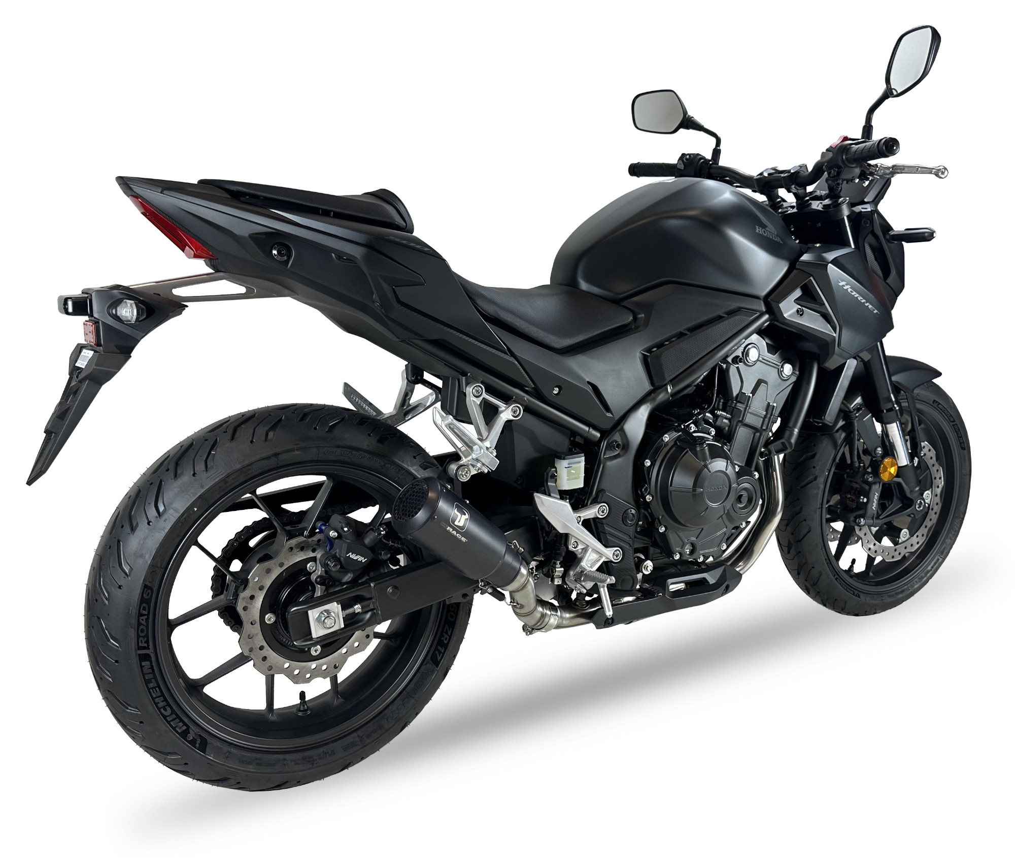 Tłumik IXRACE HONDA NX500 2024 (PC72) typ MK2B MK2 SERIES BLACK (Homologacja)