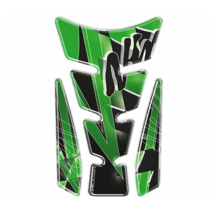 ONEDESIGN Tankpad Spirit shape Limited Edition logo N zielony