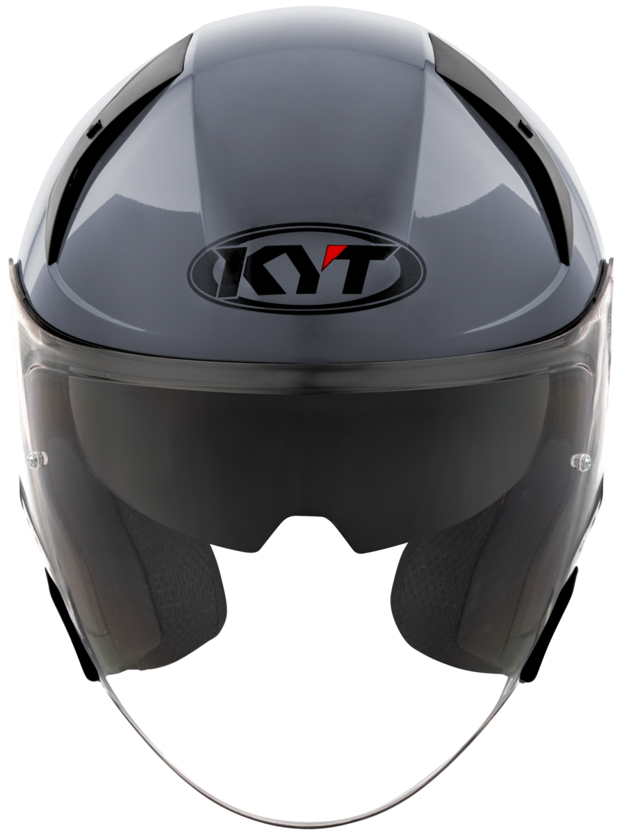 Kask Motocyklowy KYT TTR-JET połysk szary ECE/ONU 22-06