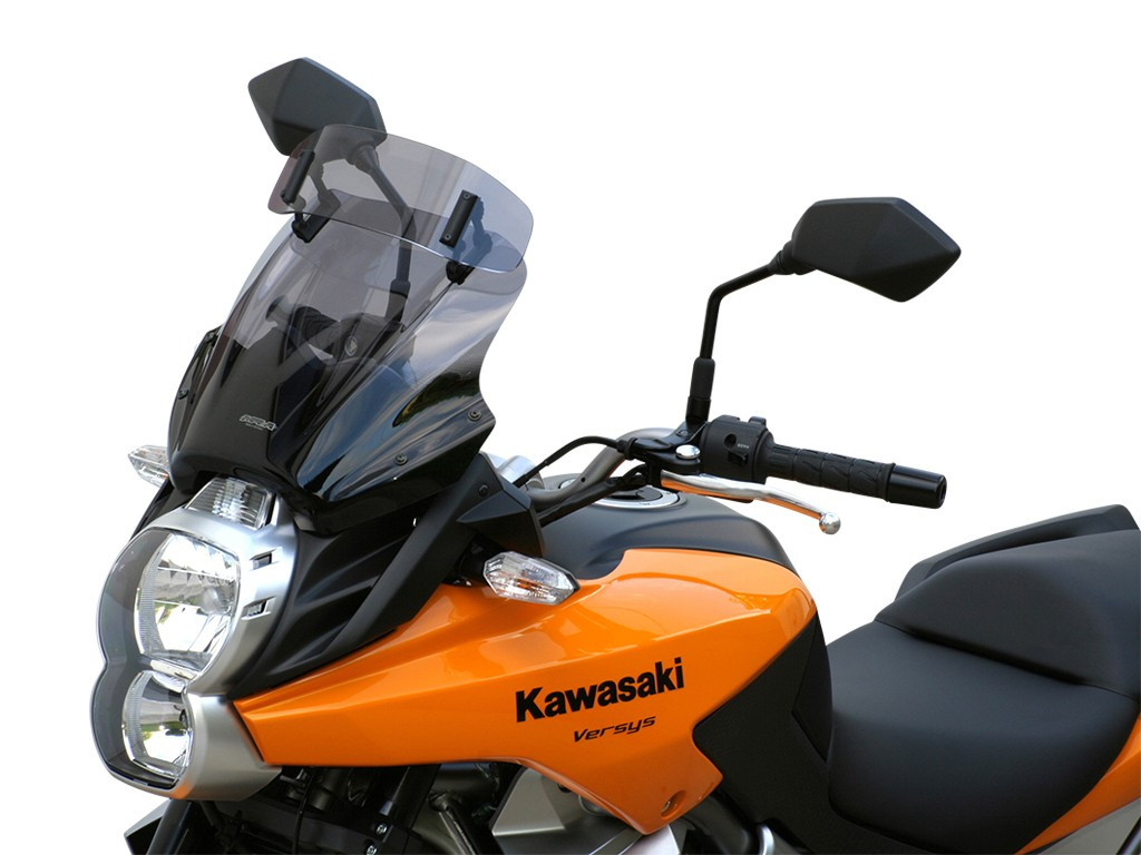 Szyba motocyklowa MRA KAWASAKI VERSYS 650 LE650C 2010-2014, forma VTM, przyciemniana