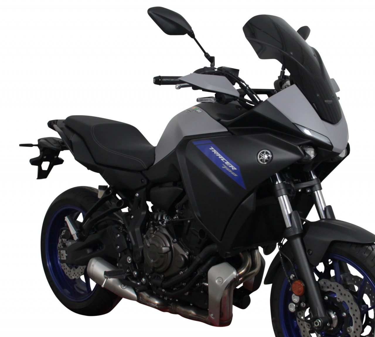 Szyba motocyklowa MRA YAMAHA TRACER 700 2020-, forma TM, czarna