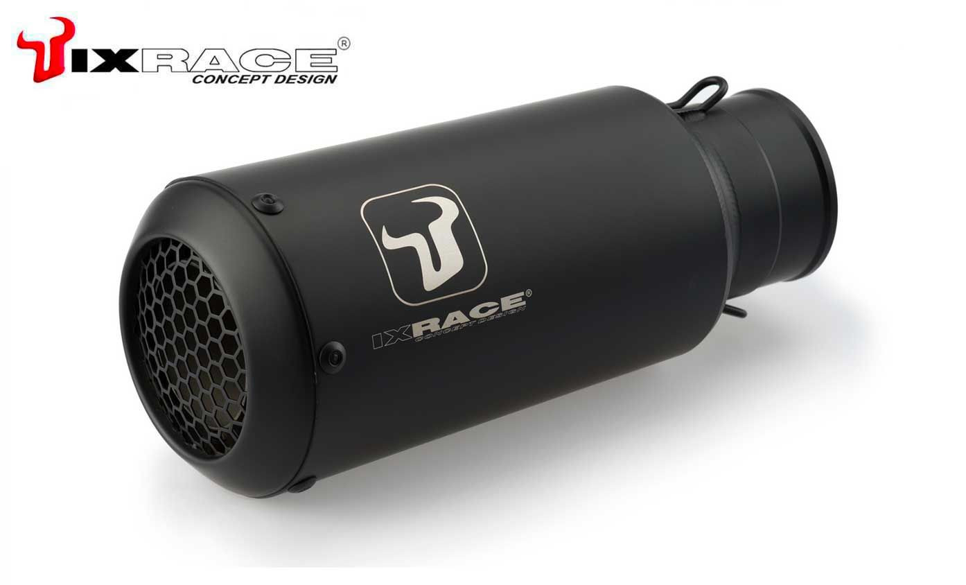 Tłumik IXRACE APRILIA RSV4 / FACTORY 1100 17-20 (KE KE1) SLIP ON typ MK2B MK2 SERIES BLACK