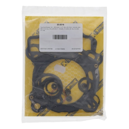 ProX Racing Parts ProX Zestaw Uszczelek Top End KTM250SX-F '16-22 + FC250 '16-22