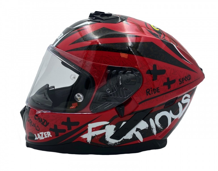 Kask Motocyklowy LAZER RAFALE EVO Oni Czerwony (kol. Czerwony - Czarny)