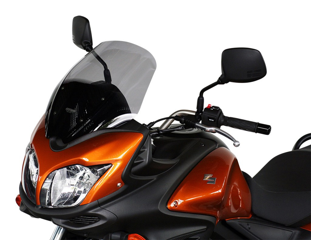 Szyba motocyklowa MRA SUZUKI DL 650 V-STROM /XT C7 2011-2016, forma T, czarna