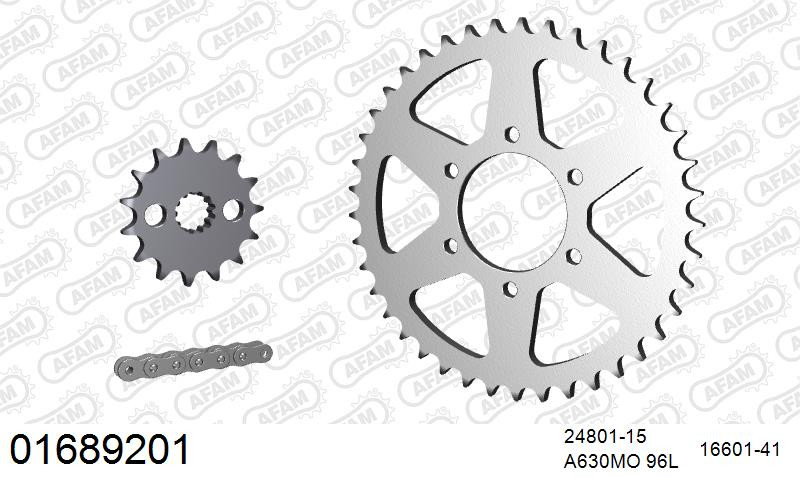 Zestaw napędowy AFAM do KAWASAKI Z 1000 J1,J2,J3
