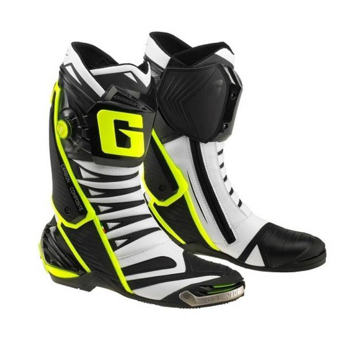 Buty motocyklowe GAERNE GP1 EVO SPORTOWE czarne/ fluor