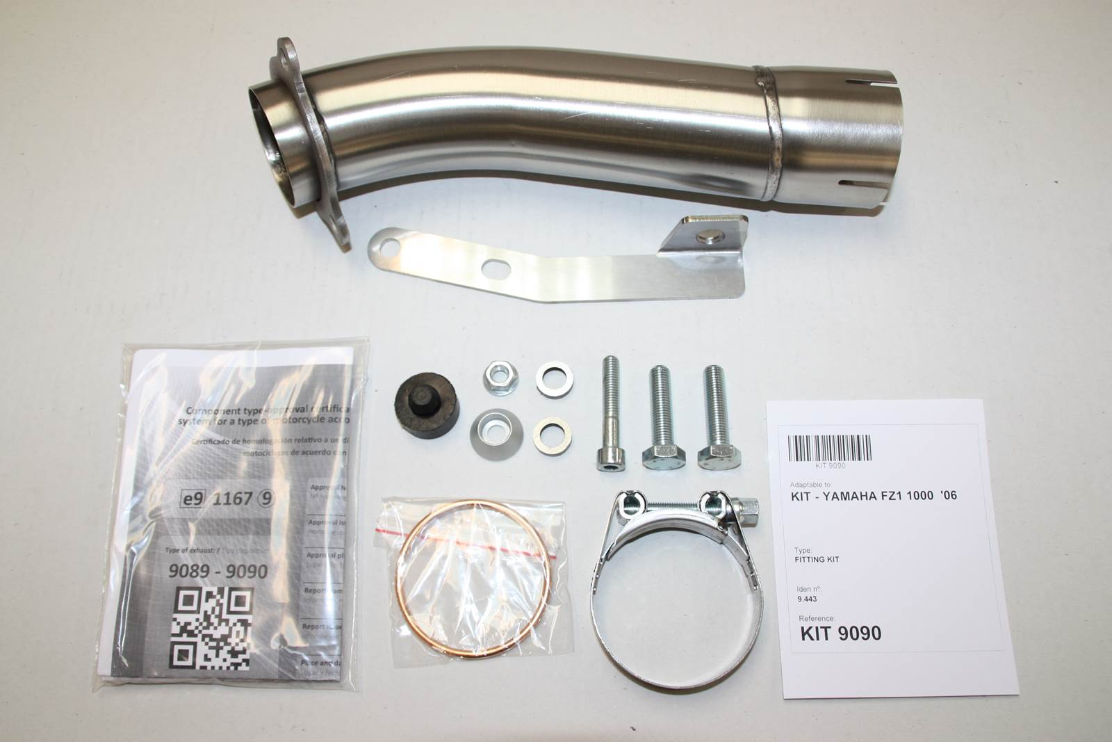 Tłumik IXIL YAMAHA FZ-1 06-14 (RN16) typ SOVE (waga: 3000g, długość: 423 mm., materiał: Inox AISI304, kolor: Black painted) SLIP