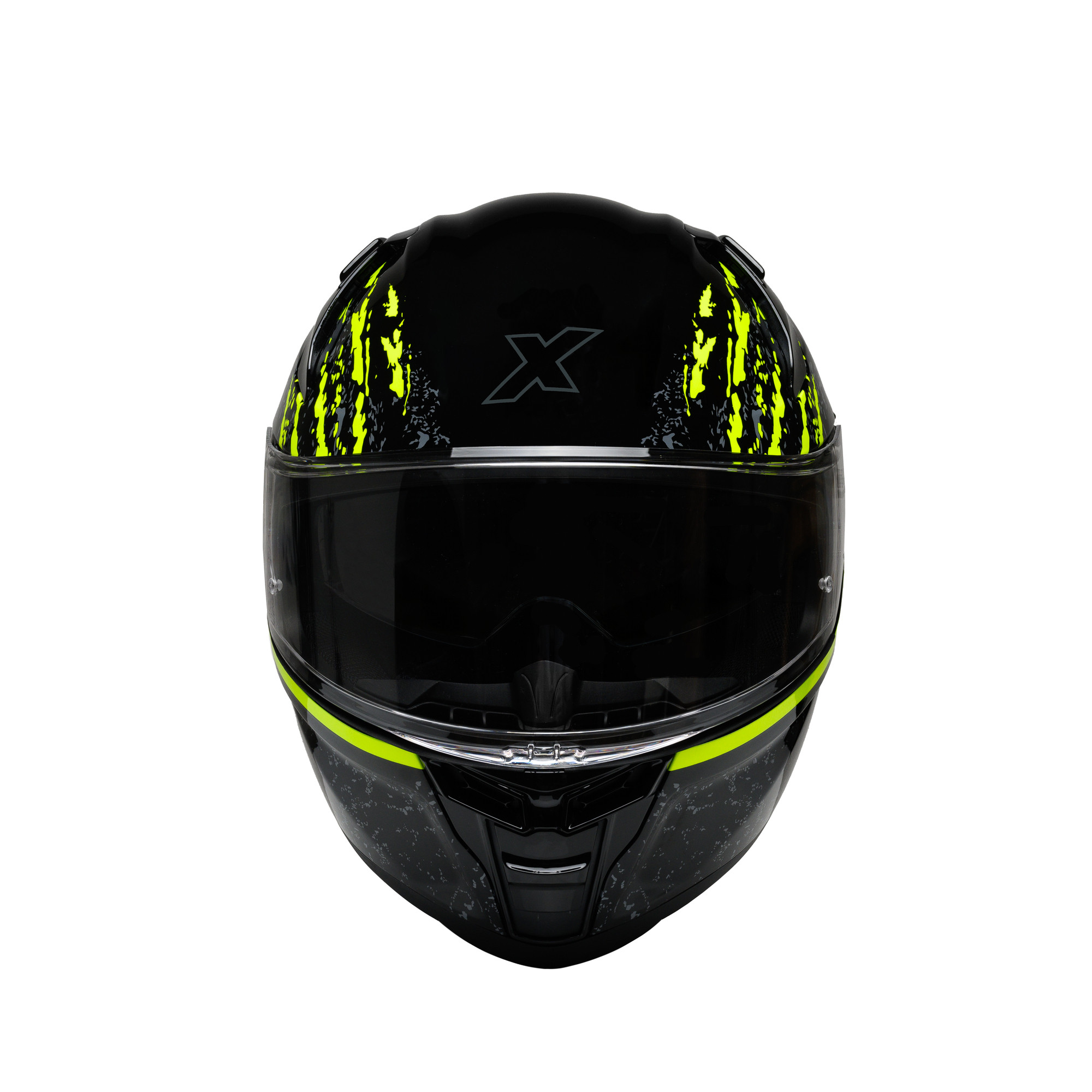 ROXAR HELMETS Kask motocyklowy ROXAR BAYAMO EVO TOXIC Czarny fluo