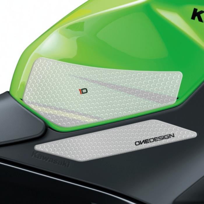 ONEDESIGN Grip Boczny HDR NINJA 400 18-20 KAWASAKI transparentny