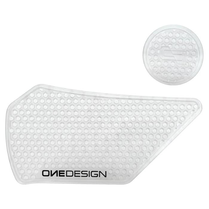 ONEDESIGN Grip Boczny HDR SUPER DUKE R: 1290 14-19 / 1290 SPECIAL ED. 2016 KTM transparentny
