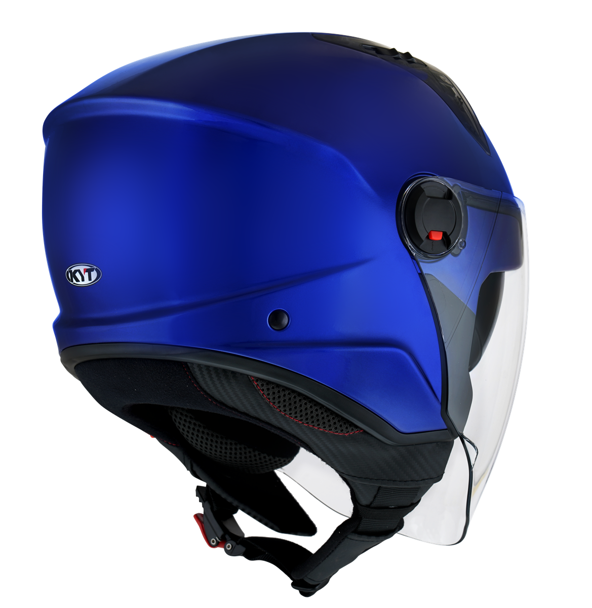 Kask Motocyklowy KYT D-CITY połysk niebieski metaliczny ECE/ONU 22-06