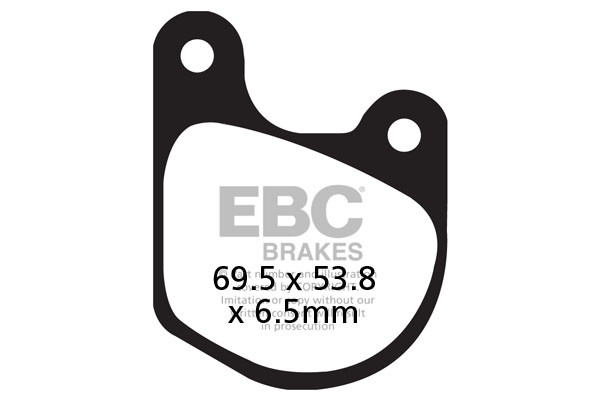Klocki hamulcowe EBC FA071 (kpl. na 1 tarcze)