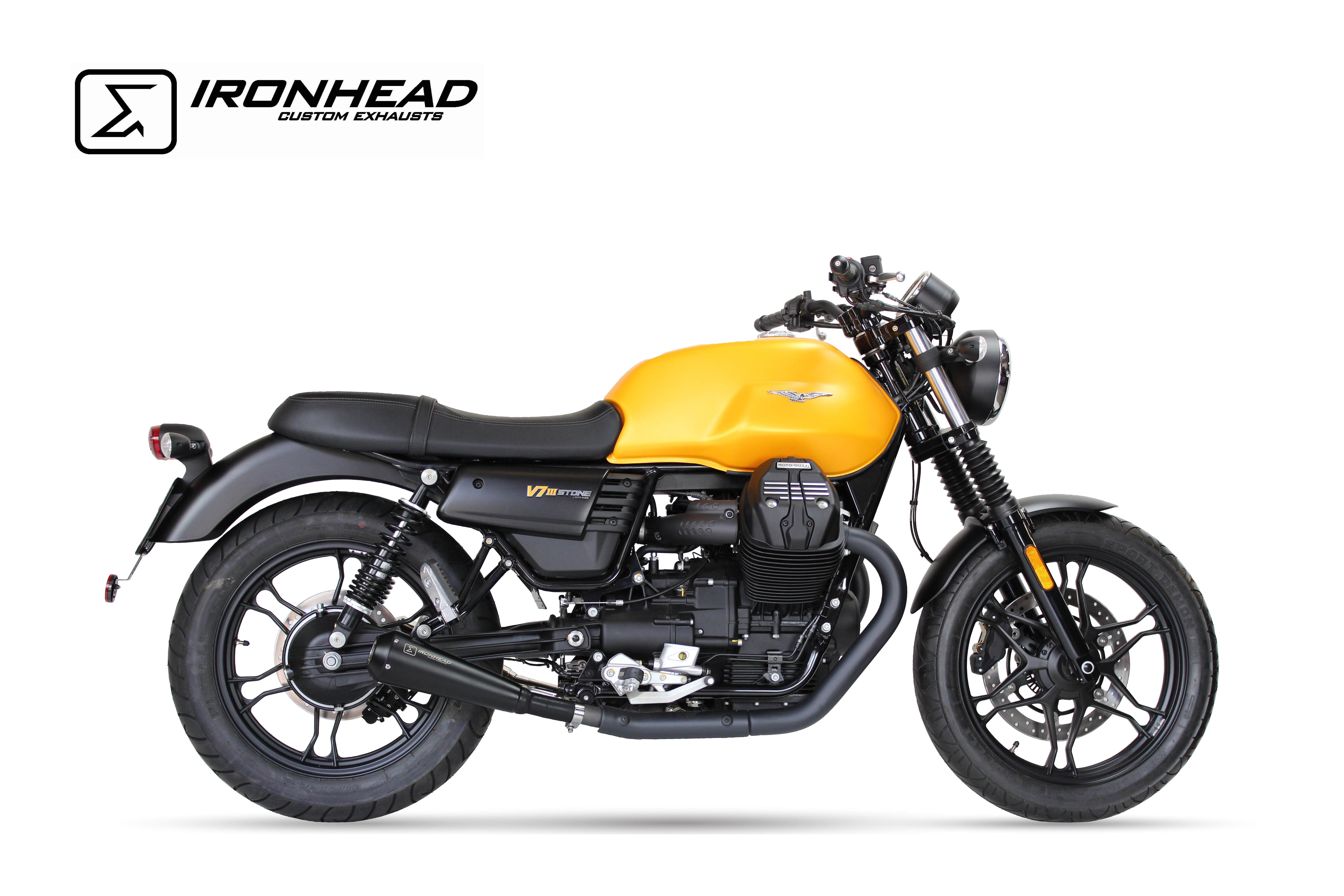 Tłumik lewy IXIL MOTO GUZZI V7 III typ OVC11SB