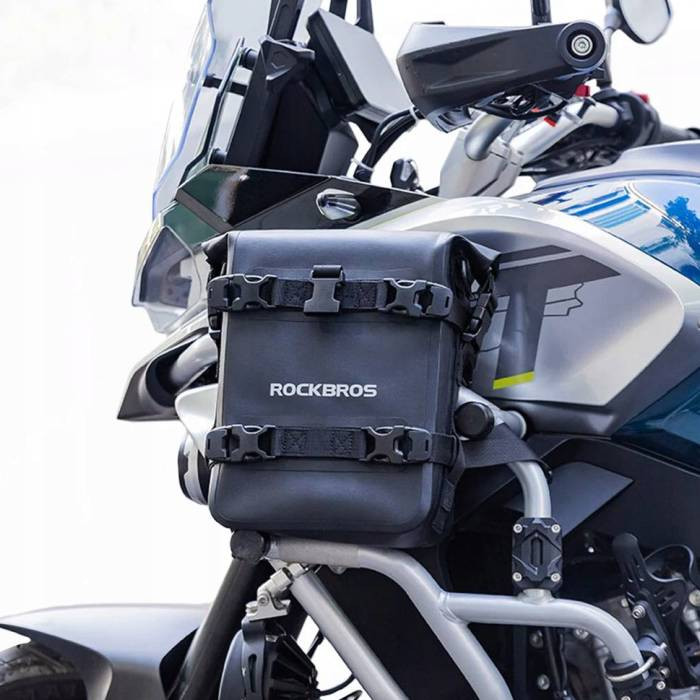 Torba motocyklowa 5L boczna wodoodporna czarna 30140035001mocowana na gmole ochronne