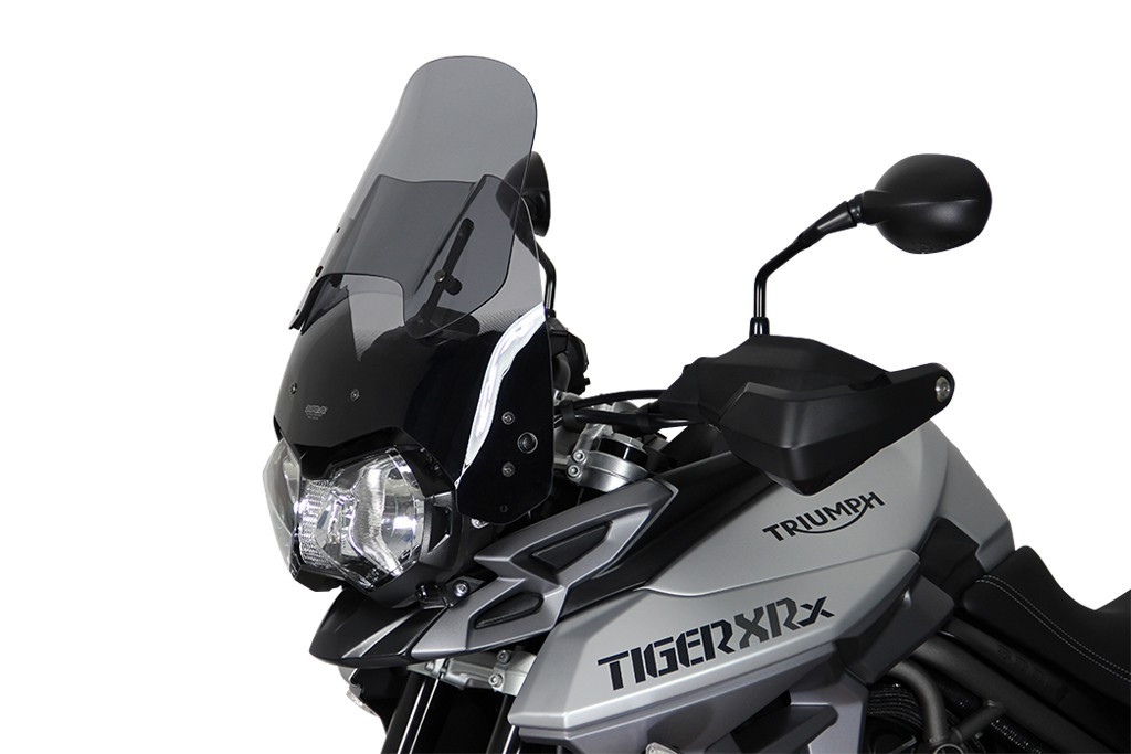 Szyba motocyklowa MRA TRIUMPH TIGER 800 /XRX /XRT A08 2016-2017, forma V, przyciemniana