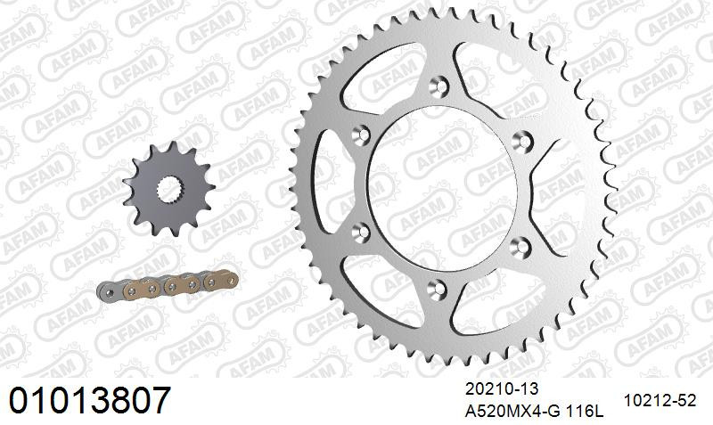 Zestaw napędowy AFAM do HONDA CR 125 R 5,6,7