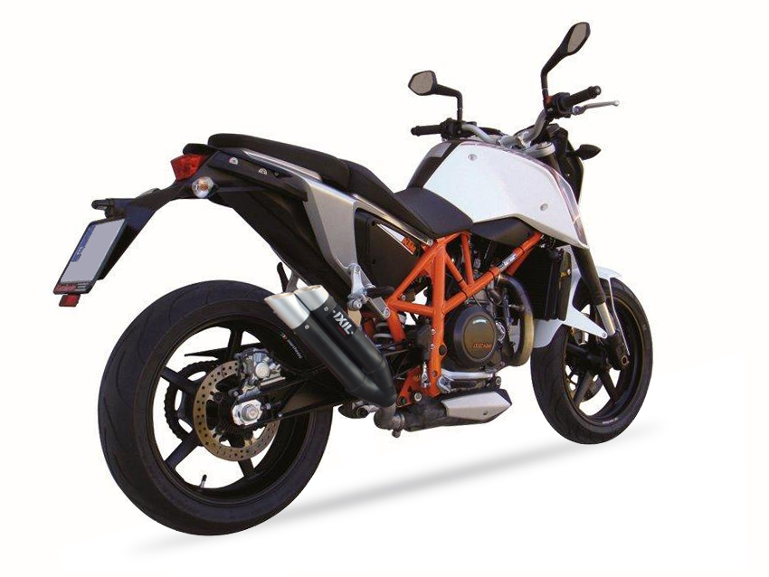 Tłumik IXIL KTM DUKE 690 (KMT690) 12-16 (KTM 690 DUKE) typ L3XB (waga: 3000g, długość: 370 mm., materiał: Inox AISI304, kolor: A