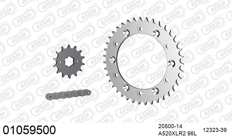 Zestaw napędowy AFAM do HONDA XL 500 S Z,A,B
