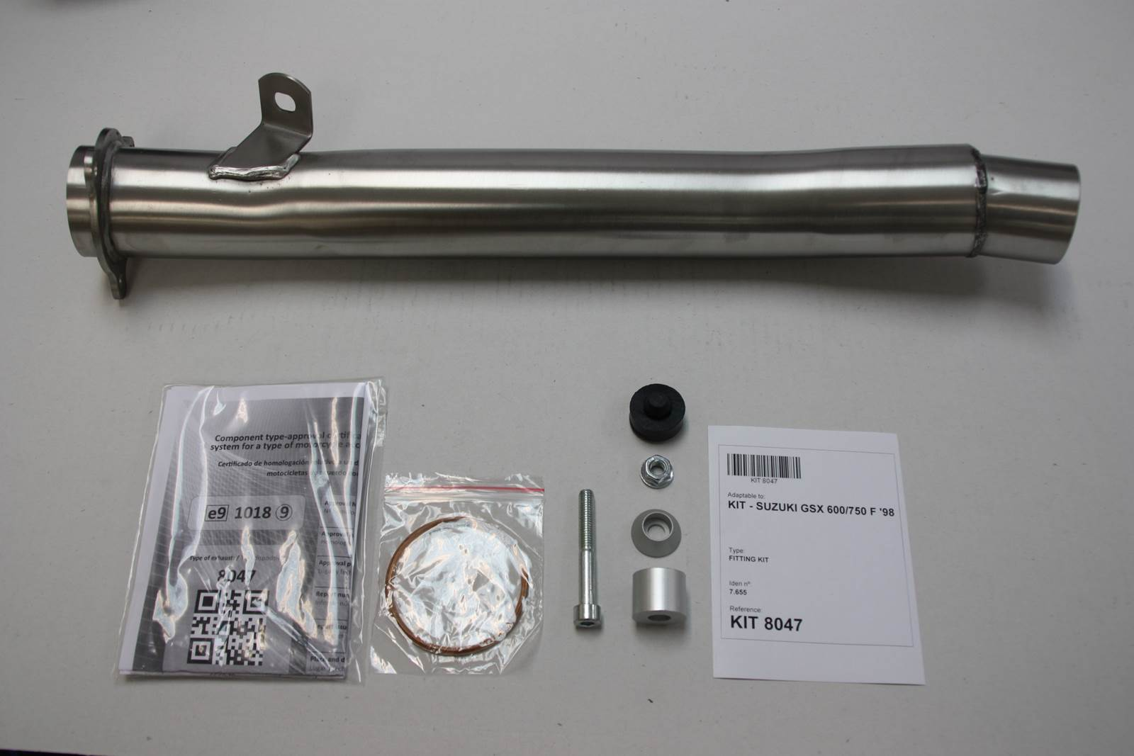Tłumik IXIL SUZUKI GSX 750 F 98-05 (AK) typ SOVE (waga: 3000g, długość: 423 mm., materiał: Inox AISI304, kolor: Black painted) S
