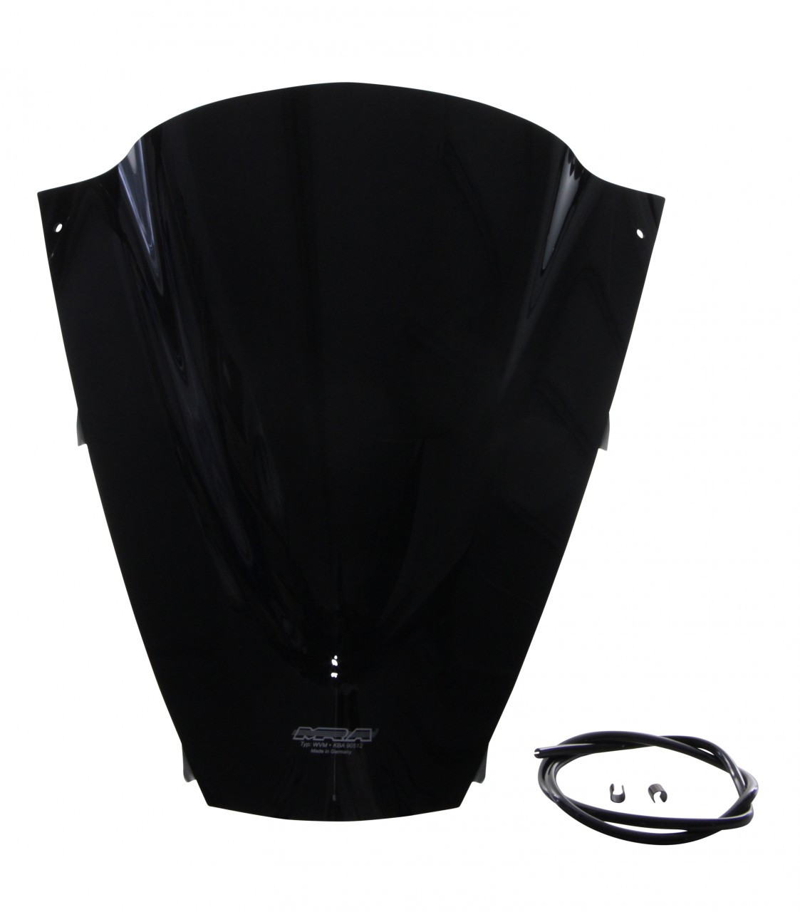 Szyba motocyklowa MRA KAWASAKI ZX 12 R ZXT20A 2002-, forma R, przyciemniana
