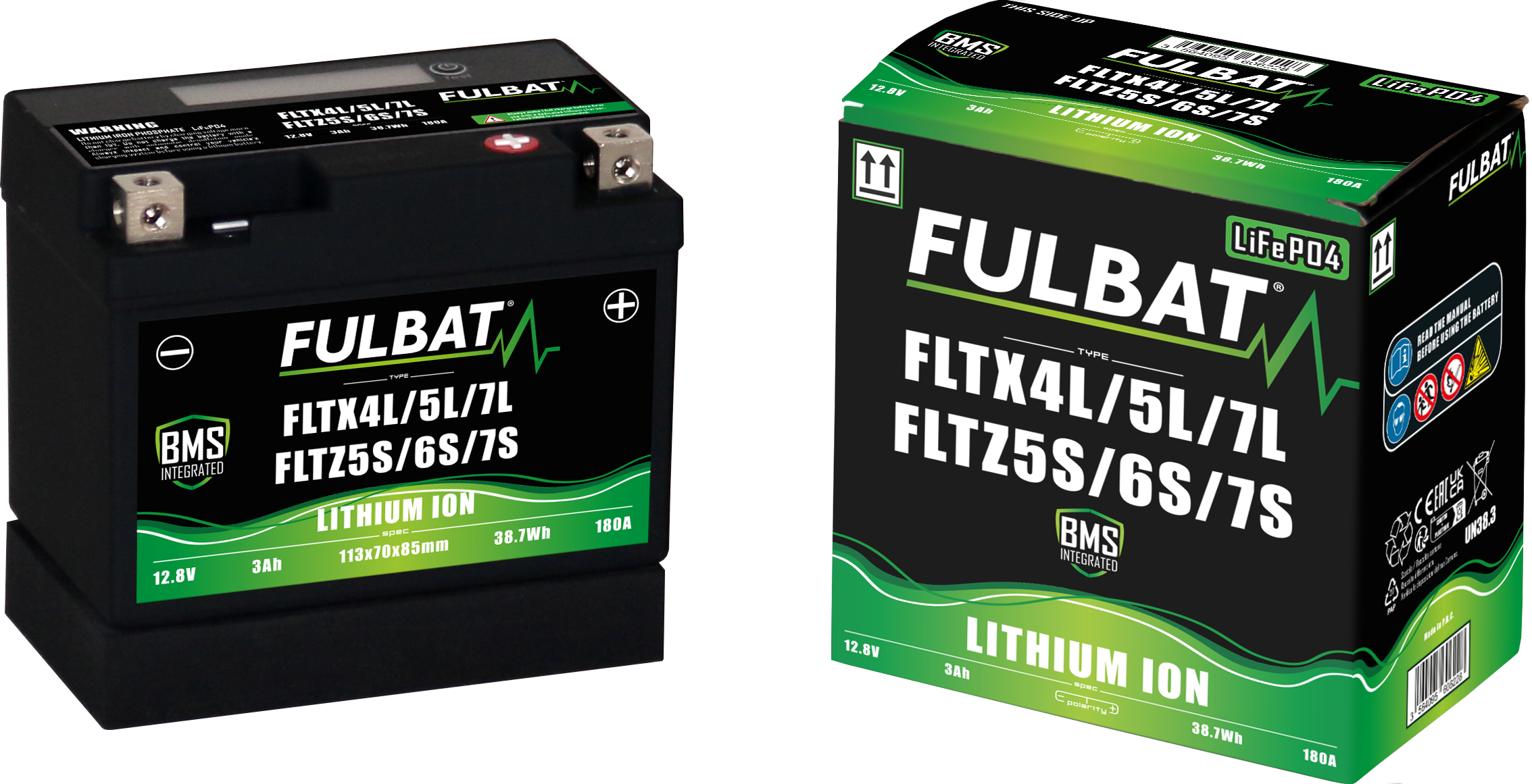 Akumulator FULBAT FUL LITHIUM - FLTX4L/FLTX5L/FLTX7L - FLTZ5S/FLTZ6S/FLTZ7S / LTX4L/LTX5L/LTX7L - LTZ5S/LTZ6S/LTZ7S (Litowo-żela