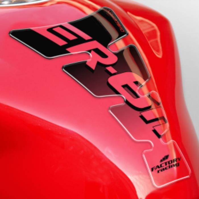 ONEDESIGN Tankpad Spirit shape logo ER6N czarny/transparentny
