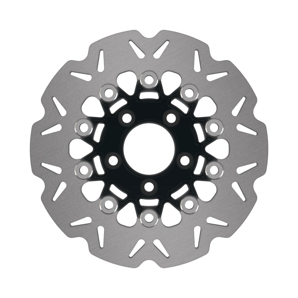 Tarcza hamulcowa motocyklowa EBC VR524BLK VEE, do amerykańskich motocykli, czarna