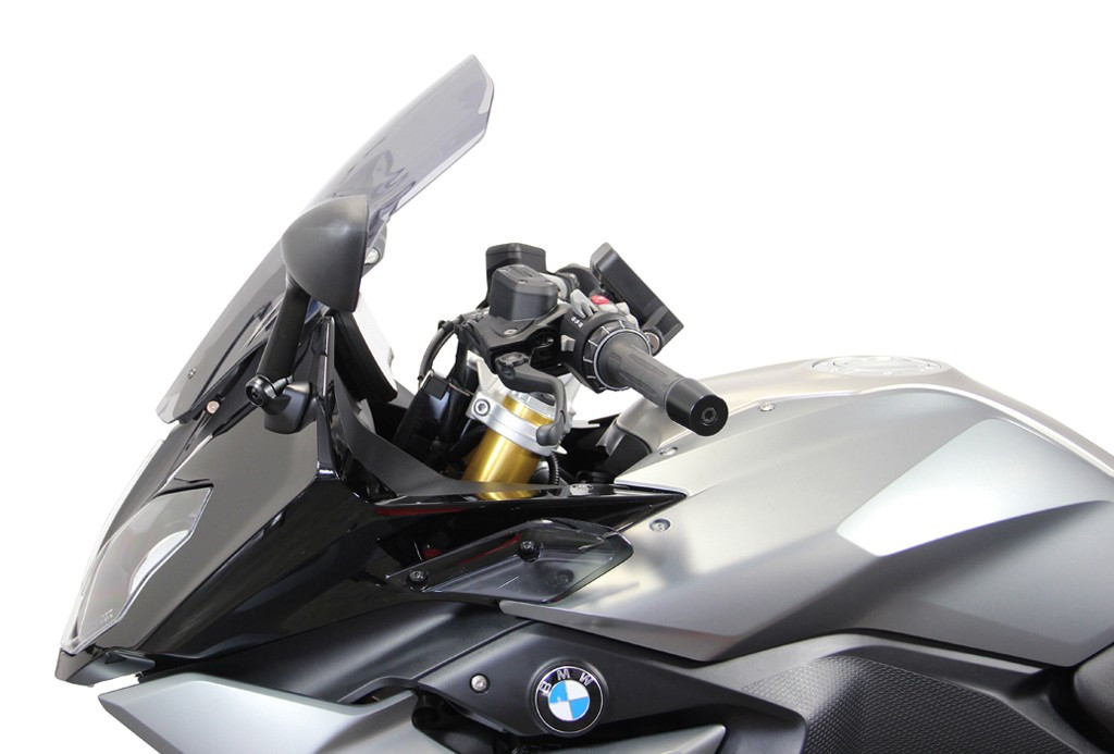 Szyba motocyklowa MRA BMW R 1200 RS R12WR 2015-, forma TM, przyciemniana