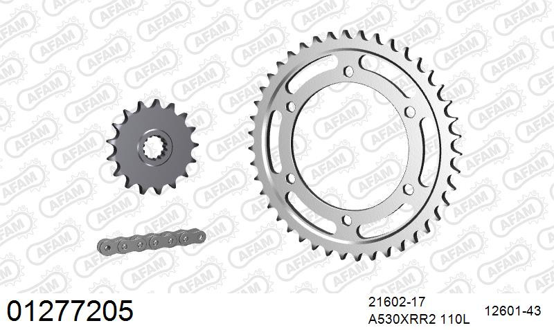 Zestaw napędowy AFAM do YAMAHA FZ 750 Genesis