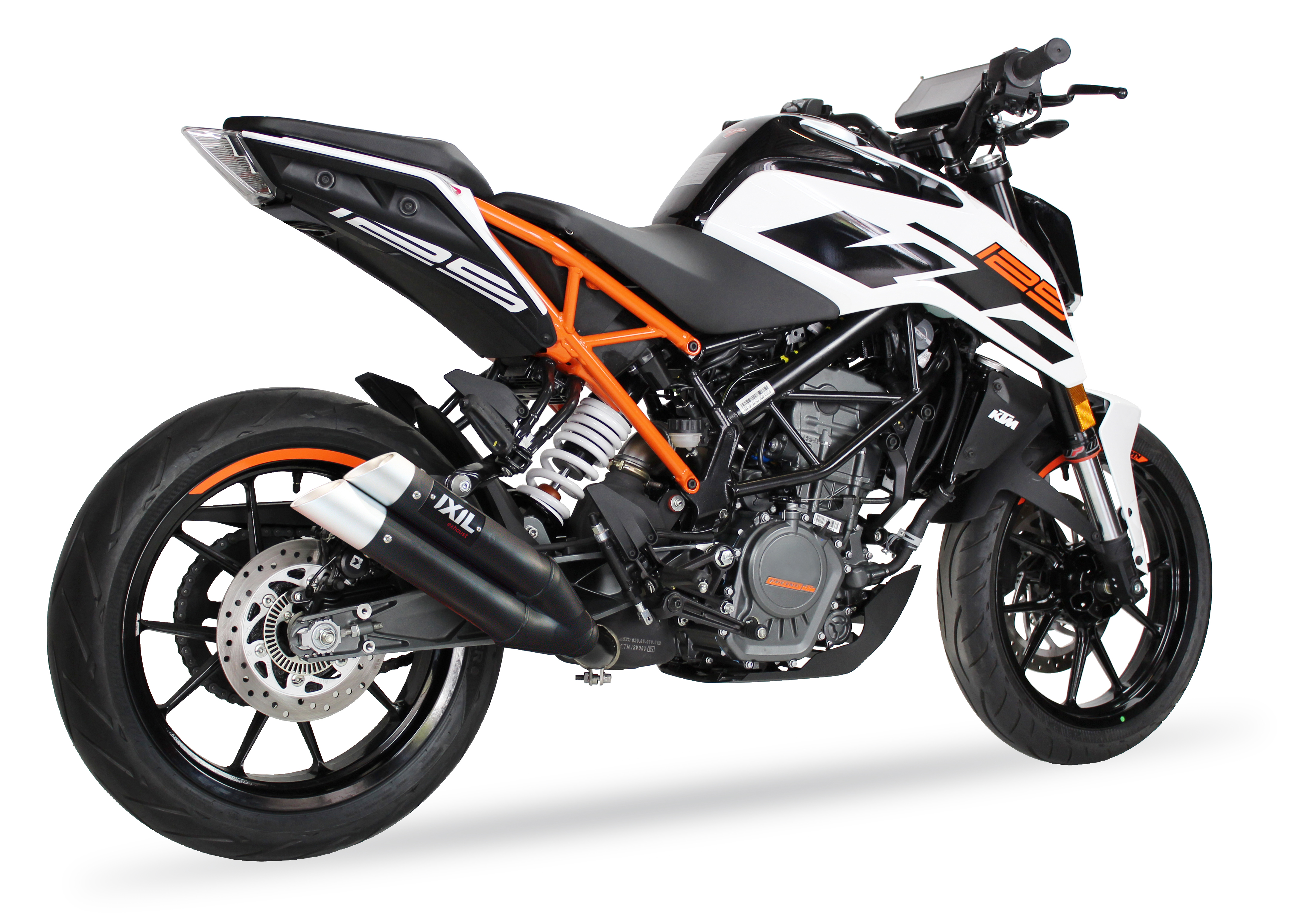 Tłumik IXIL KTM DUKE - RC 390 17-20 (KTM IS DUKE - KTM IS RC) typ L3XB (waga: 3000g, długość: 370 mm., materiał: Inox AISI304, k