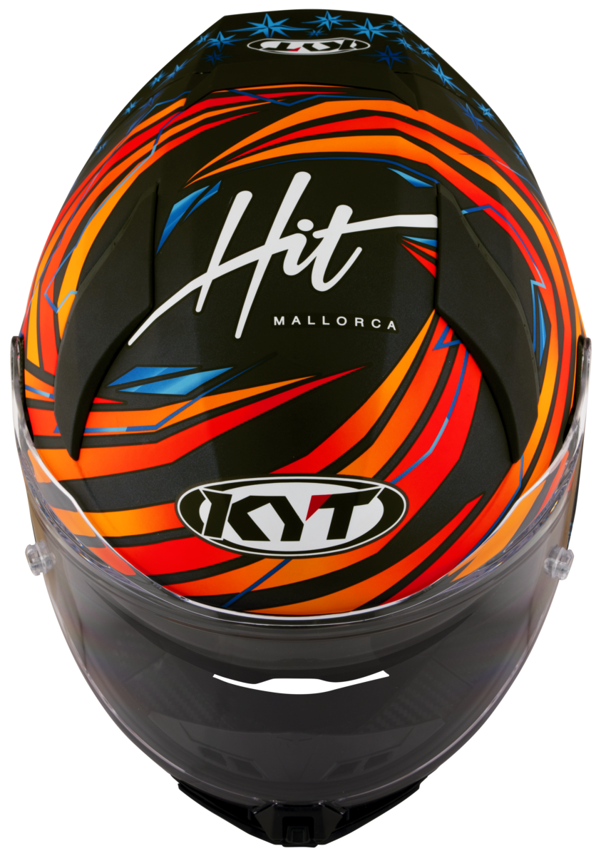 Kask Motocyklowy KYT R2R MAX FERNANDEZ 2022 REPLICA matowy ECE/ONU 22-06