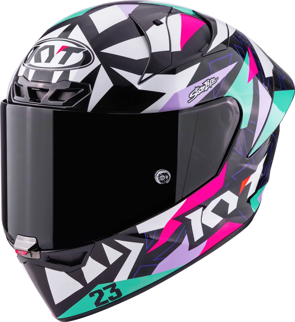 Kask motocyklowy KX-1 RACE GP BASTIANINI REPLICA 2025 - E06-FIM