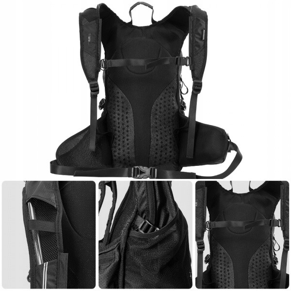 Plecak rowerowy sportowy Rockbros H9-BK