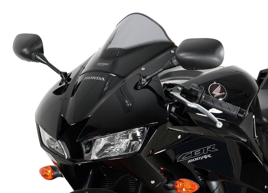 Szyba motocyklowa MRA HONDA CBR 600 RR PC40 2013-2020, forma R, przyciemniana